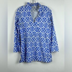 Women's 3/4 Sleeve Abstract Tunic